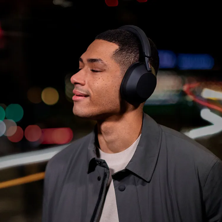 Audífonos de Diadema SONY Inalámbricos Bluetooth Over Ear WH-1000XM5 Cancelación de Ruido Negro - Imagen 9