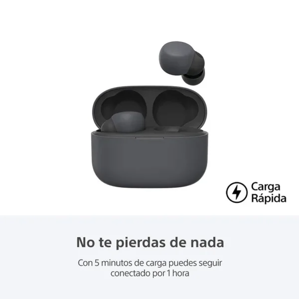 Audífonos SONY Inalámbricos Bluetooth In Ear WF-LS900N/B Linkbuds S Cancelación de Ruido Negro - Imagen 6