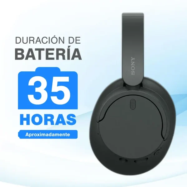 Audífonos de Diadema SONY Inalámbricos Bluetooth Over Ear WH-CH720N Cancelación de Ruido Negro - Imagen 6