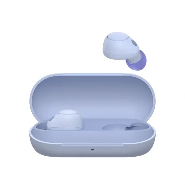 Audífonos SONY Inalámbricos Bluetooth In Ear WFC700N Cancelación de Ruido Violeta - Imagen 3