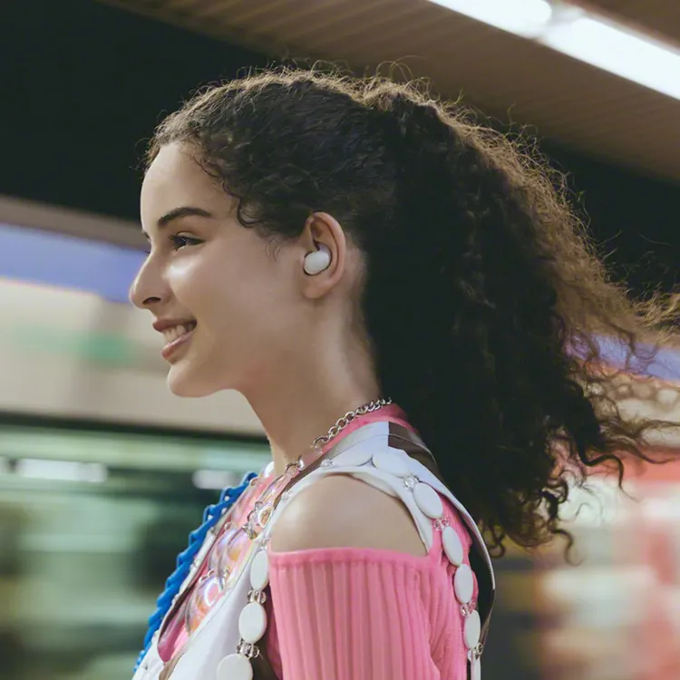 Audífonos SONY Inalámbricos Bluetooth In Ear Linkbuds Fit TWS WF-LS910N Cancelación de Ruido Blanco - Imagen 7