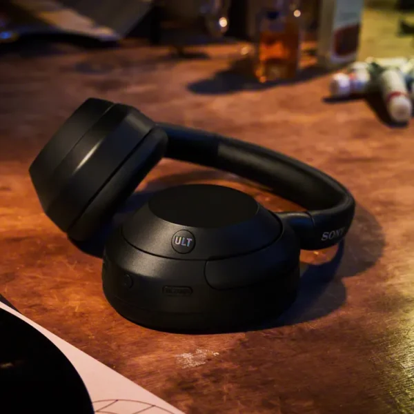 Audífonos de Diadema SONY Inalámbricos Bluetooth Over Ear ULT WEAR WHULT900 Cancelación de Ruido Gris Bosque - Imagen 6