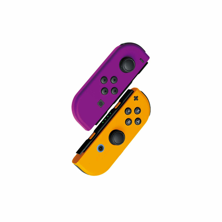 Control NINTENDO SWITCH Joy Con L/R Purpura /Naranja - Imagen 2