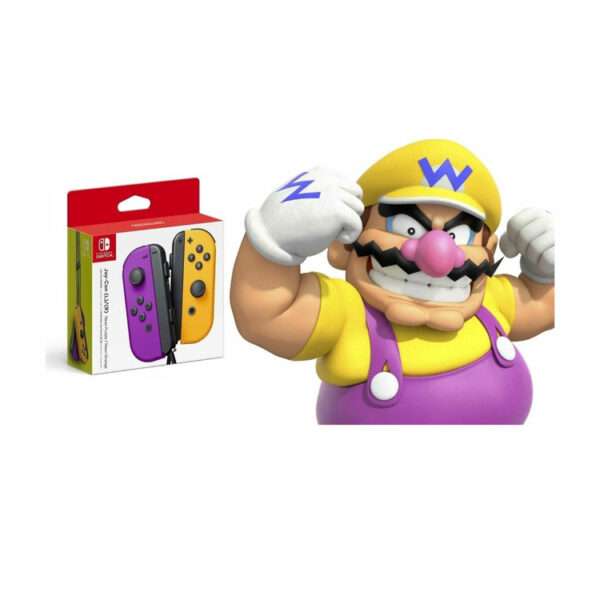 Control NINTENDO SWITCH Joy Con L/R Purpura /Naranja - Imagen 5