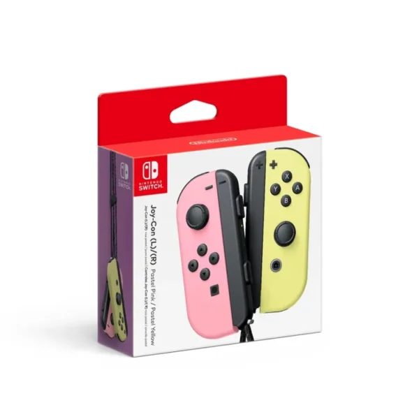 Control NINTENDO SWITCH Joy-Con L/R Rosado|Amarrillo