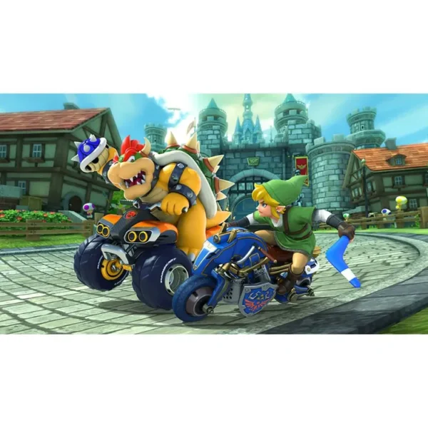 Consola NINTENDO SWITCH Modelo OLED Blanco|Negro + Juego Mario Kart 8 Deluxe + 3 Meses de Nintendo Switch Online - Imagen 6
