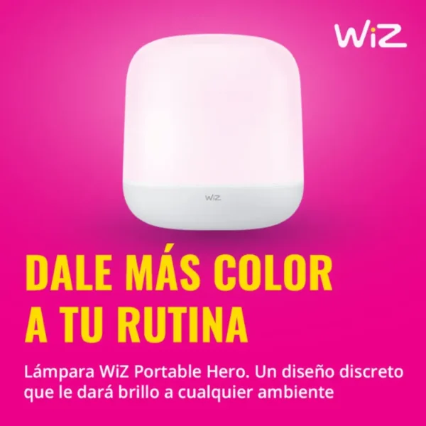 Lámpara de mesa WIZ LED Hero WiFI  + BLE RGB Touch - Imagen 8