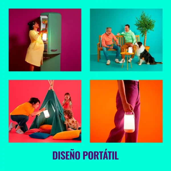 Lámpara Portatil WIZ LED  WiFI + BLE RGB - Imagen 5