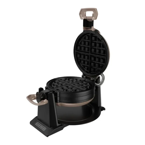 Waflera BLACK+DECKER Giratoria WMD201 Champagne - Imagen 4