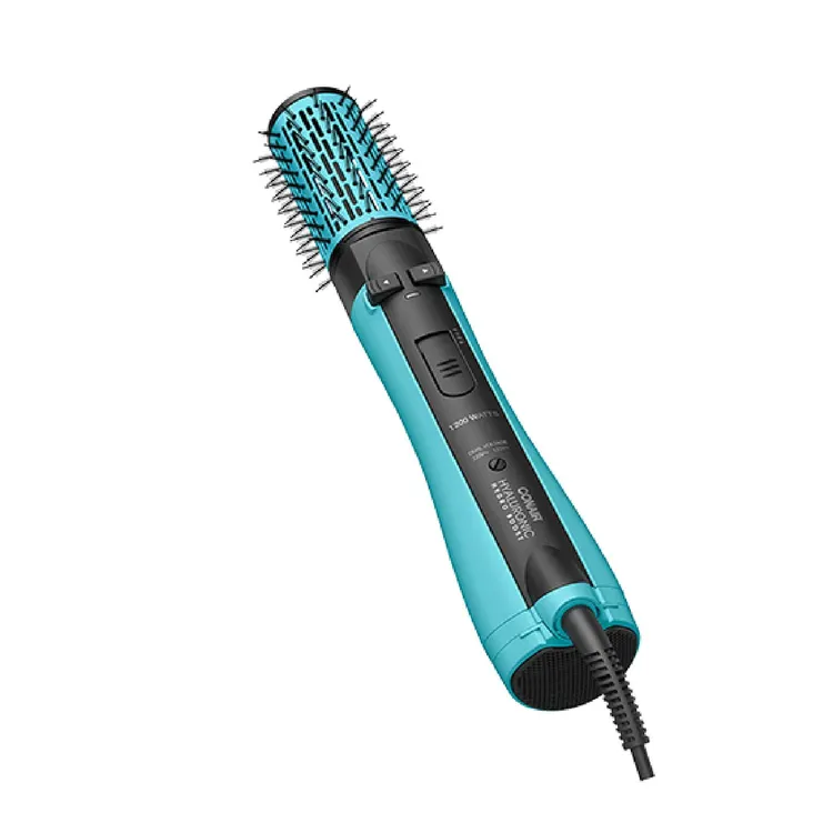 Cepillo de Cabello giratorio bidireccional CONAIR con Infusión Hialurónica Azul Turquesa - Imagen 4