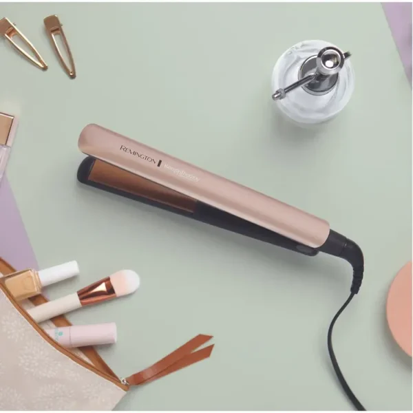 Plancha cabello REMINGTON S8599 Keratina Dorado - Imagen 8