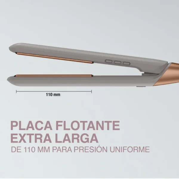 Plancha de Cabello CONAIR Ceramica y Turmalina CS1000 Negro - Imagen 6