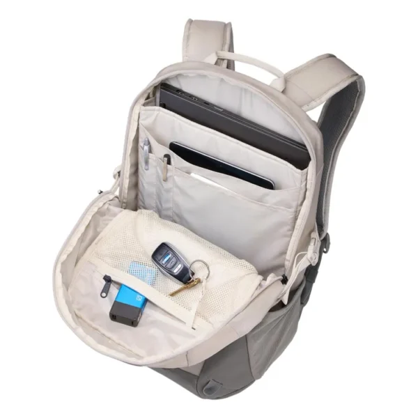 Morral THULE EnRoute de 15.6" 21 Litros Gris Crema - Imagen 10