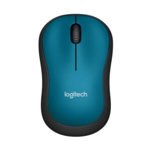 Mouse LOGITECH Inalámbrico Óptico M185 Azul