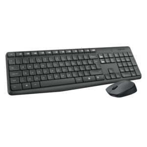 Combo LOGITECH Inalámbrico Multimedia Teclado + Mouse MK235