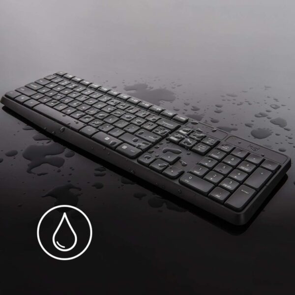 Combo LOGITECH Inalámbrico Multimedia Teclado + Mouse MK235 - Imagen 5