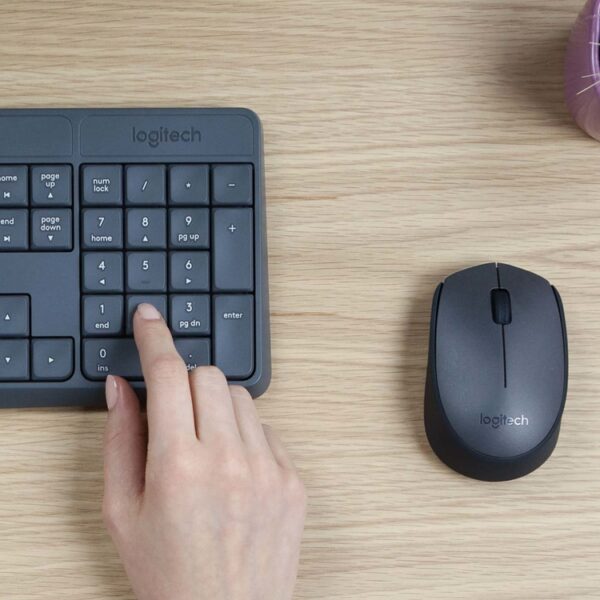 Combo LOGITECH Inalámbrico Multimedia Teclado + Mouse MK235 - Imagen 8