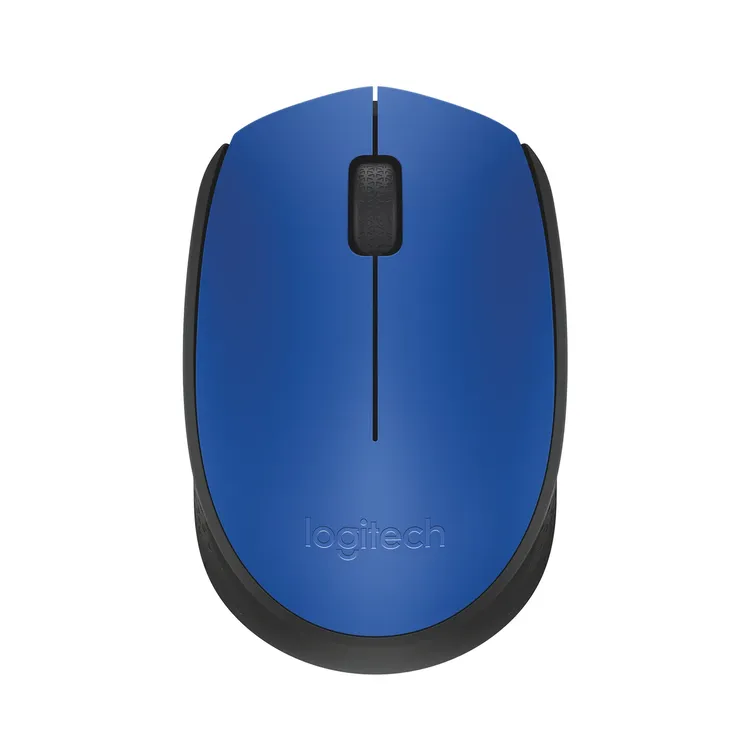 Mouse LOGITECH Inalámbrico Óptico M170 Azul