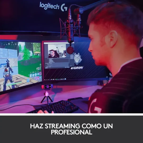 Cámara Web LOGITECH HD Pro Stream C922 - Imagen 2