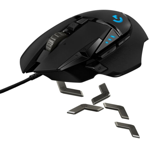 Mouse LOGITECH G Alámbrico Gaming Hero G502 Negro - Imagen 3