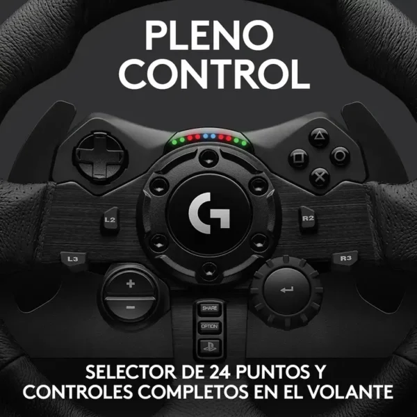 Timón + Pedales LOGITECH G PC, PS4 Y PS5 Gaming G923 - Imagen 5