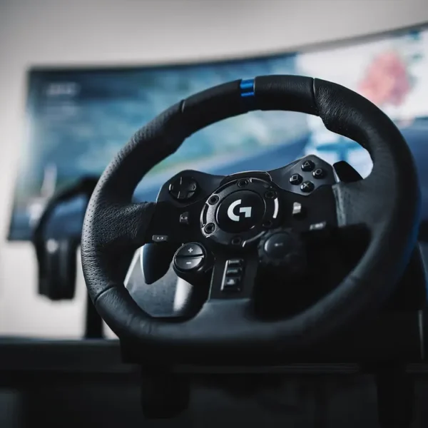Timón + Pedales LOGITECH G PC, PS4 Y PS5 Gaming G923 - Imagen 8
