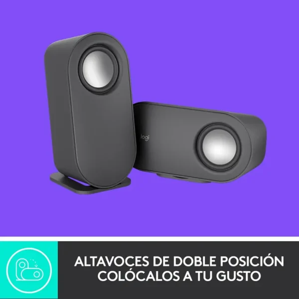 Parlantes LOGITECH Bluetooth Z407 80W Negro - Imagen 6