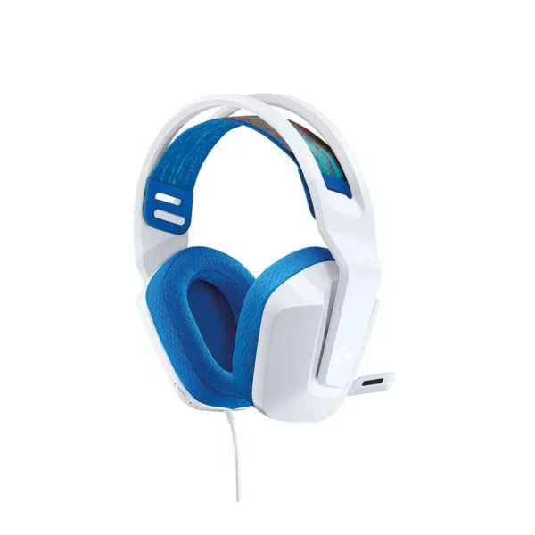 Audífonos de Diadema LOGITECH G Alámbrica Gaming Blanco para PC, Xbox One|Series X|S, PS4|PS5, Nintendo Switch y Celulares G335