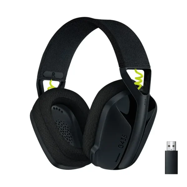 Audífonos de Diadema LOGITECH G Inalámbrica Gaming Negro para PC, Mac, PS4|PS5 y Celulares G435