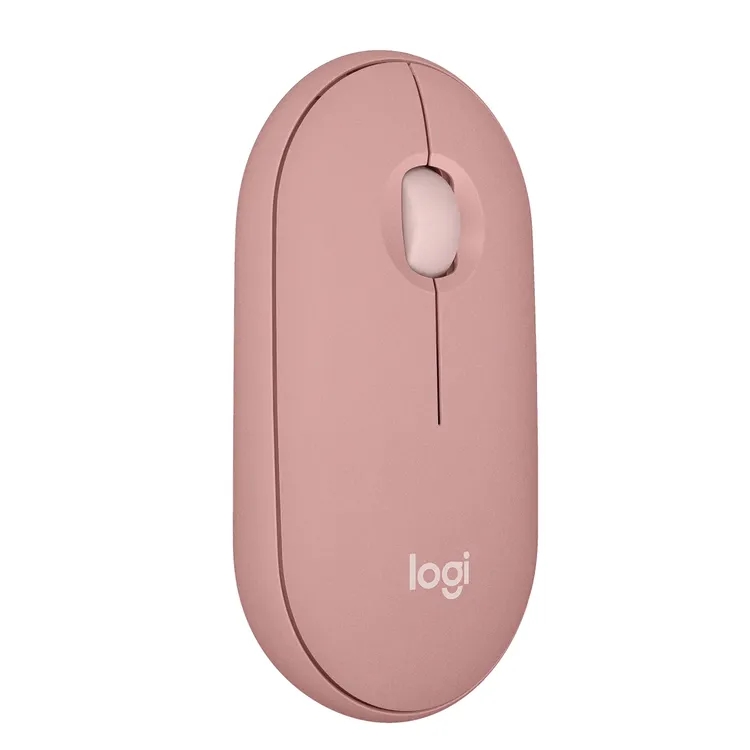 Mouse LOGITECH Óptico Inalámbrico M350S Rosado
