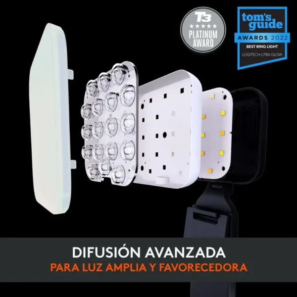 Luz Premium para Streaming LOGITECH Litra Glow - Imagen 3