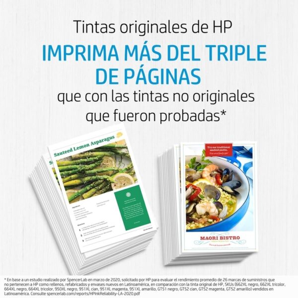Botella de Tinta HP GT52 Magenta - Imagen 3
