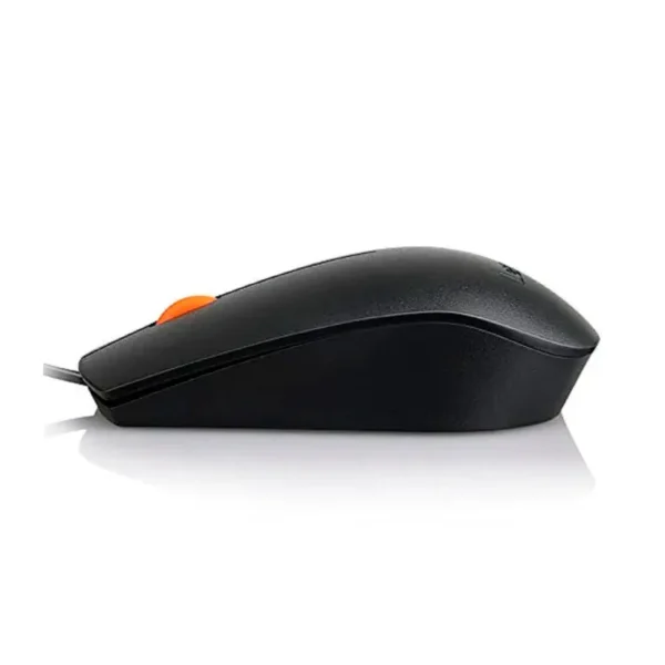 Mouse LENOVO Alámbrico Óptico 300 Negro - Imagen 3