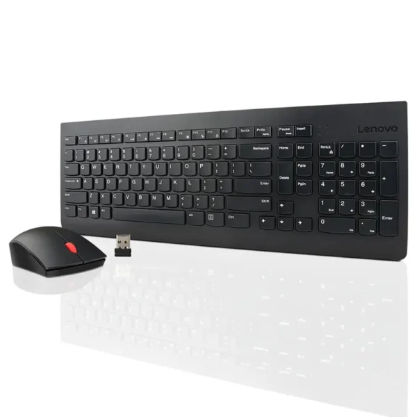 Combo LENOVO Teclado y Mouse inalámbrico RGB 510 Negro - Imagen 3