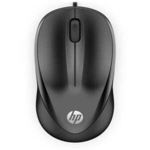 Mouse HP Alámbrico Óptico 1000 Negro