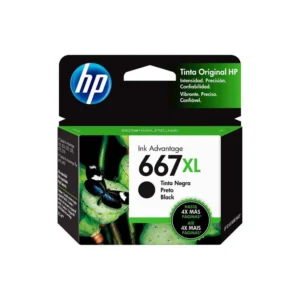 Cartucho de Tinta HP 667XL Negra