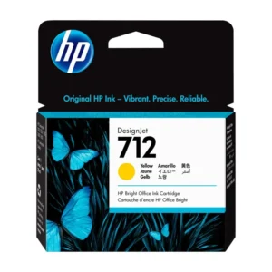 Cartucho de Tinta HP 712 Amarillo 29ml para Plotter