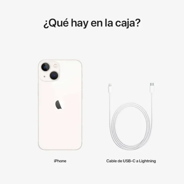 iPhone 13 128GB Blanco Estrella - Imagen 3