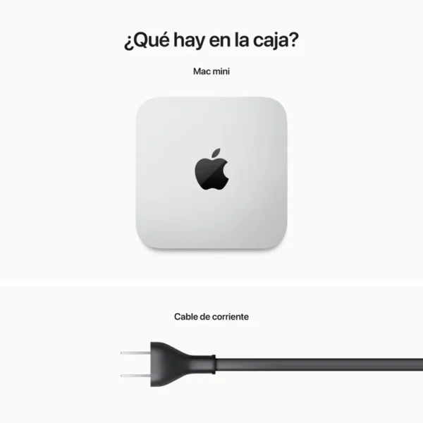 Mac mini MNH73LZ/A - Chip M2 Pro - RAM 16GB - SSD 512 GB - Gris - Imagen 6