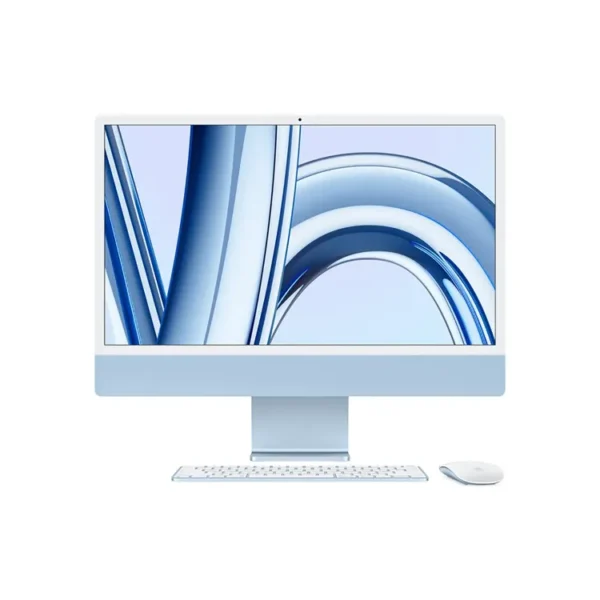 iMac 24" Retina 4,5K Chip M3 Apple CPU 8 núcleos GPU 10 núcleos 512GB Azul