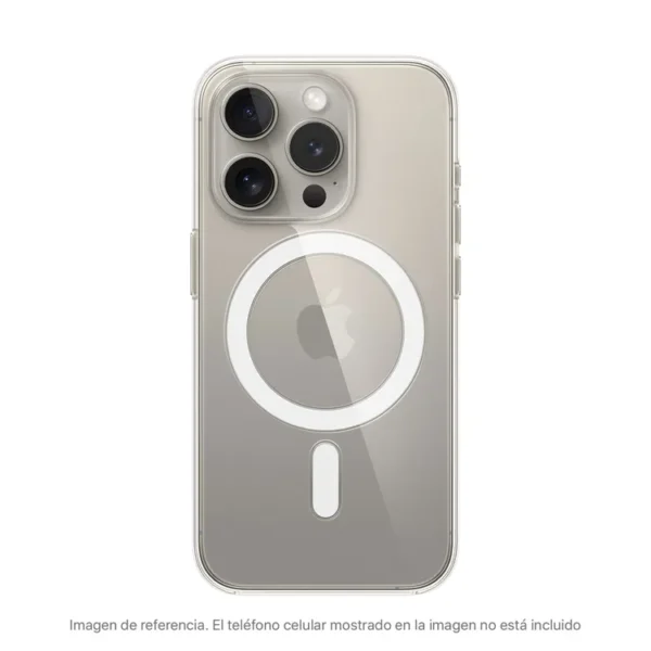 Case APPLE MagSafe iPhone 15 Pro Transparente - Imagen 3