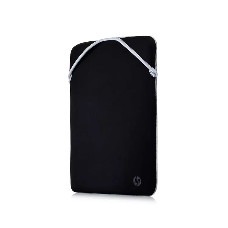 Funda HP Neopreno Reversible 14"Negro/Plateado