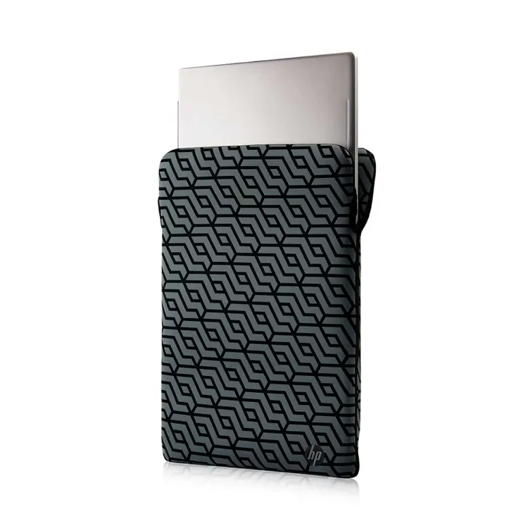 Funda HP Neopreno Reversible 14"Negro/Gris - Imagen 4