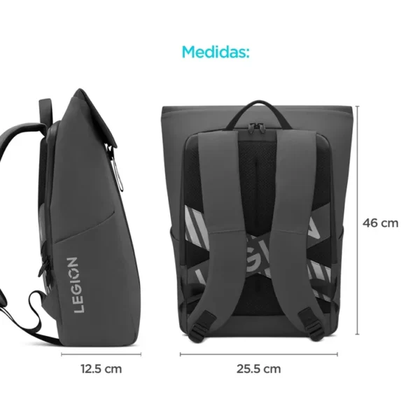 Morral LENOVO Gaming GB400 16" Gris - Imagen 4