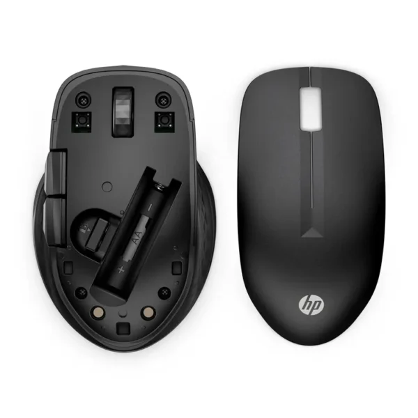 Mouse HP Dual Inalámbrico Bluetooth Ergonómico Óptico 430 Negro - Imagen 4