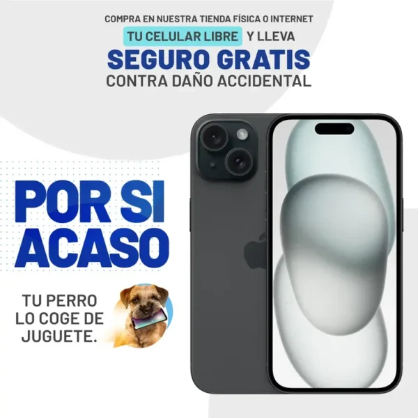 iPhone 15 256 GB 5G Negro - Imagen 2