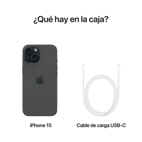 iPhone 15 256 GB 5G Negro - Imagen 8