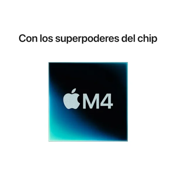 Mac Mini Chip M4 CPU 10 núcleos GPU 10 núcleos - RAM 16GB - SSD 256GB - Plateado - Imagen 3