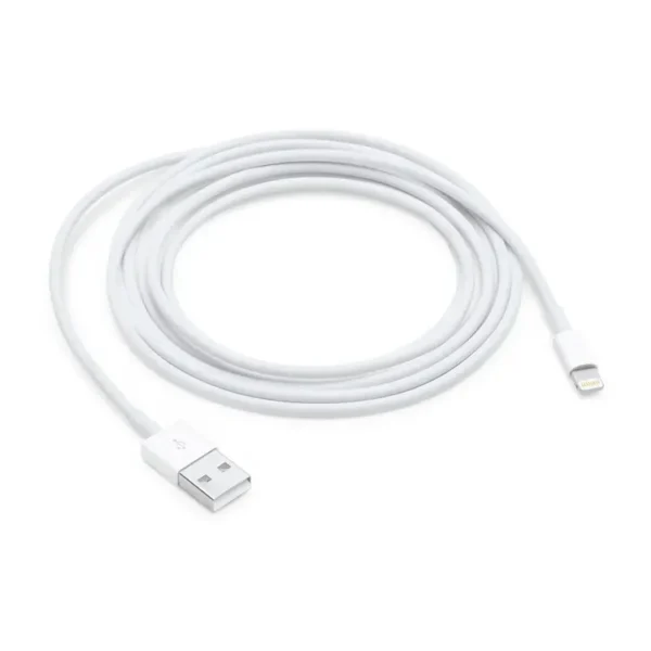 Cable APPLE USB a Lightning de 1.0 Metro Blanco - Imagen 2