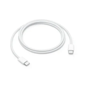 Cable APPLE USB-C a USB-C (60W) de 1.0 Metro Trenzado Blanco
